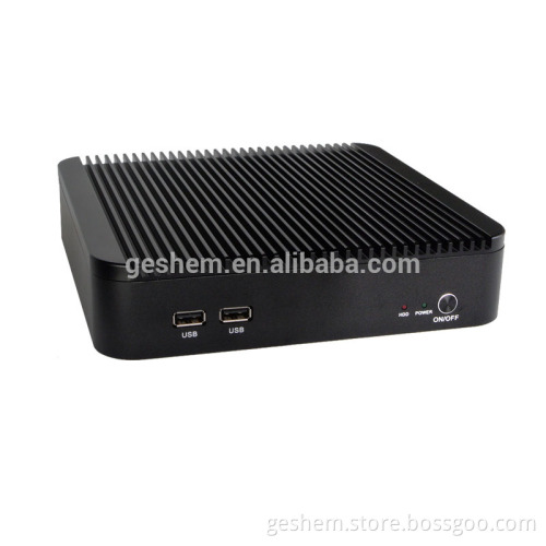 Desktop Type embedded computer Support all sizes LCD monitor Type fanless mini pc